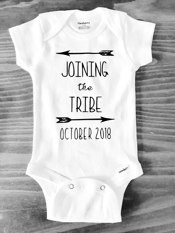 baby arrival onesie