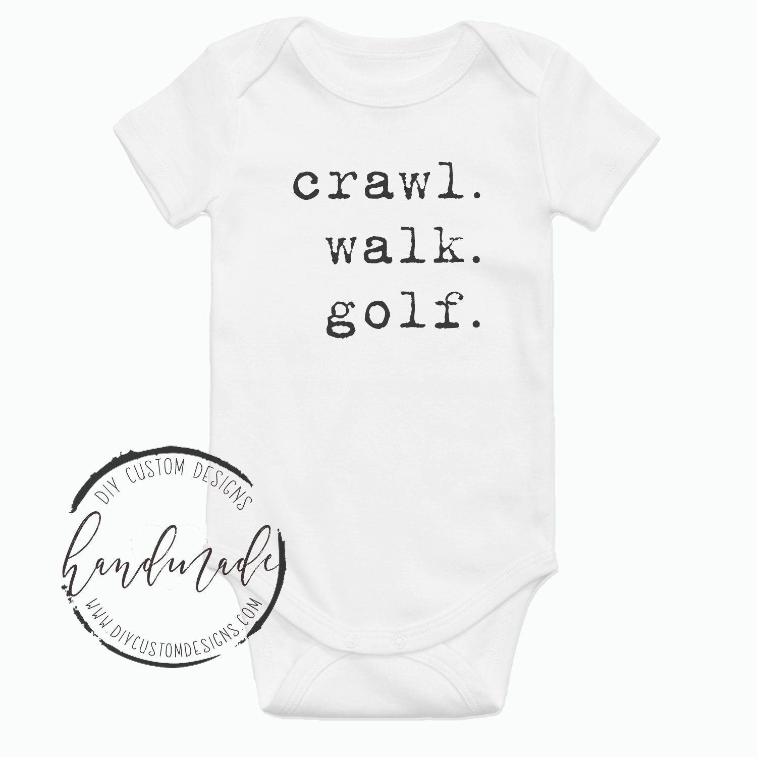 baby golf onesie