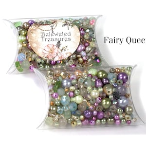 Glaspärlmixer Grupp 1 av 4: Säsongsblandningar. En behållare med glaspärlmix. Fairy Queen