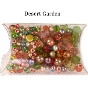 Glass Bead Mixes Group 2 of 4: Bright Colors. One container of glass bead mix.