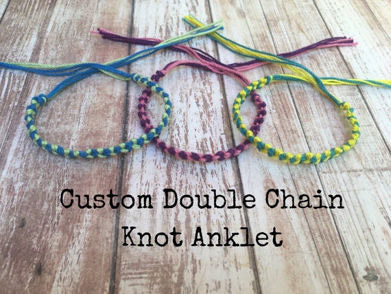 double chain knot bracelet