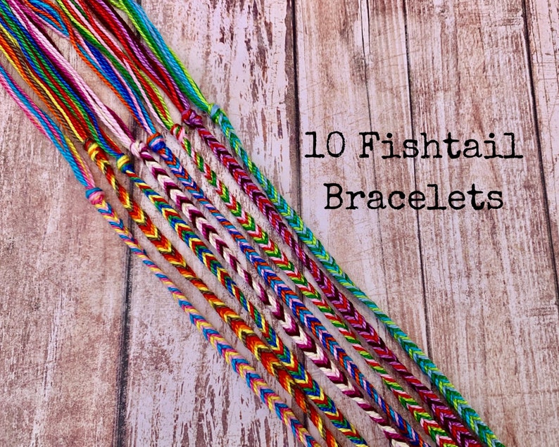 bulk string bracelets