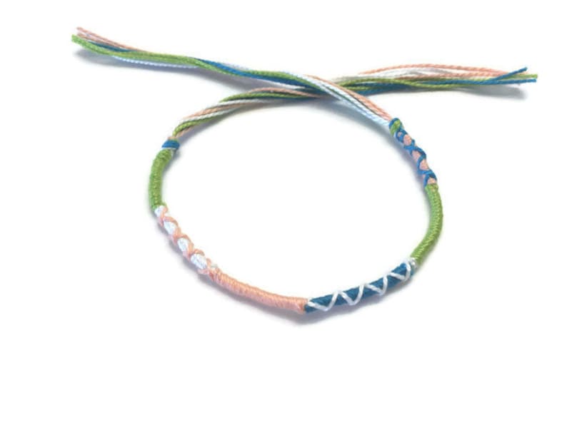 10 String Bracelets Friendship Bracelets Wrap Bracelets Etsy