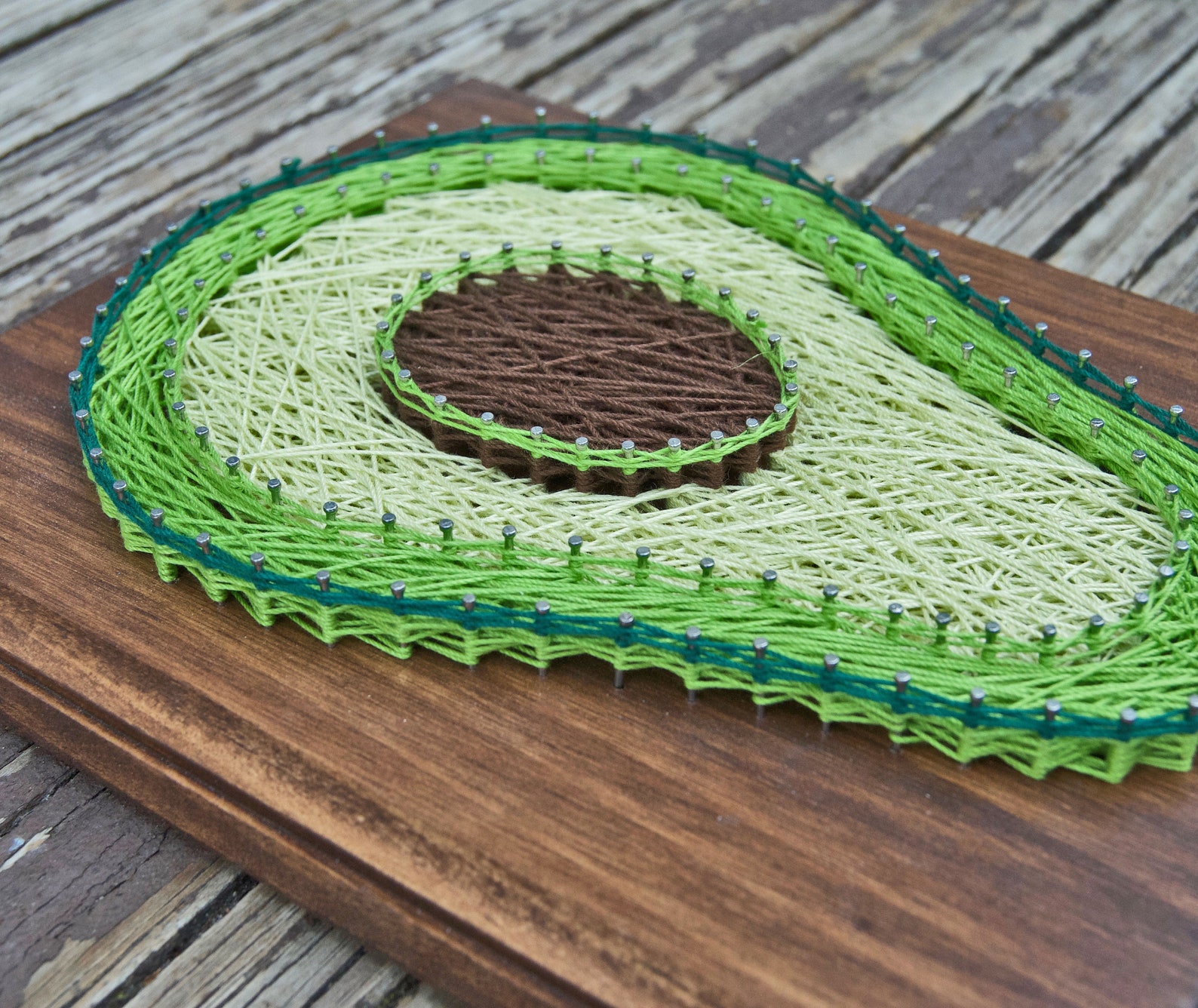 Avocado String Art Avocado Gift Kitchen Signs String Art Etsy