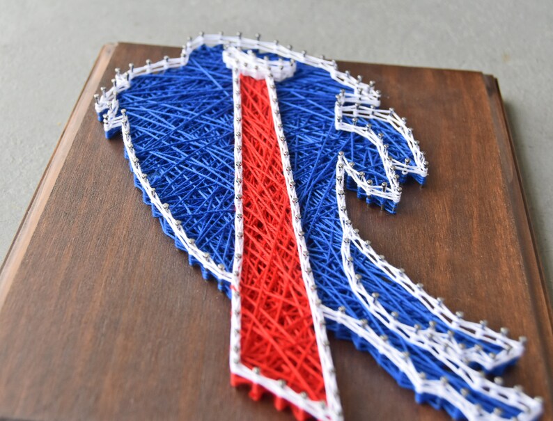 Buffalo Bills String Art Buffalo NY New York Decor Wood Etsy