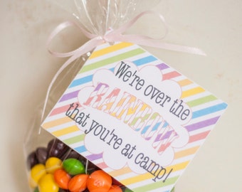 Girls Camp "Pillow Treat" Handout - Skittles Instant Download / YW Camp 4X6 & 5X7 added!