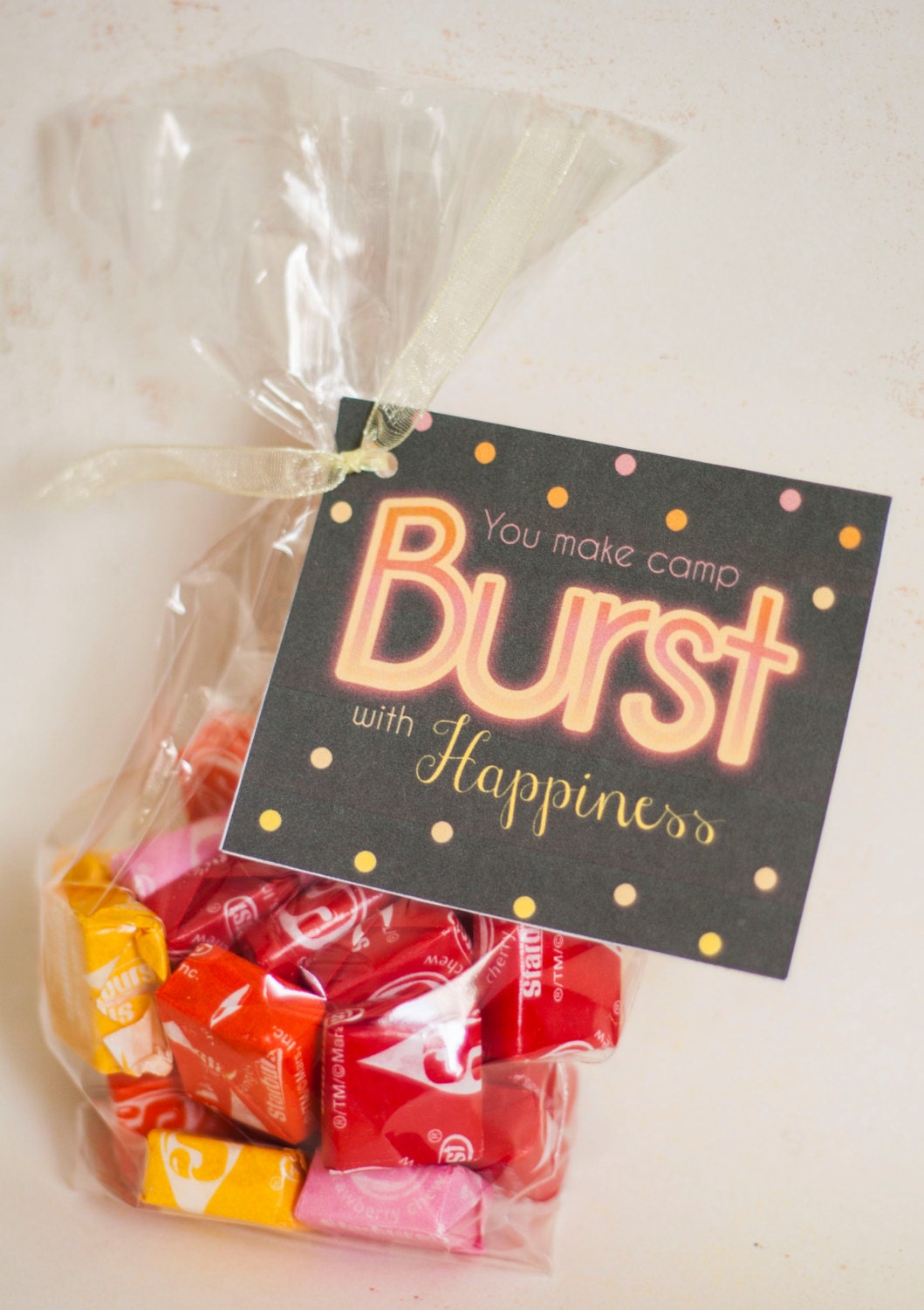 Girls Camp "Pillow Treat" Handout - Starburst Instant Downl…
