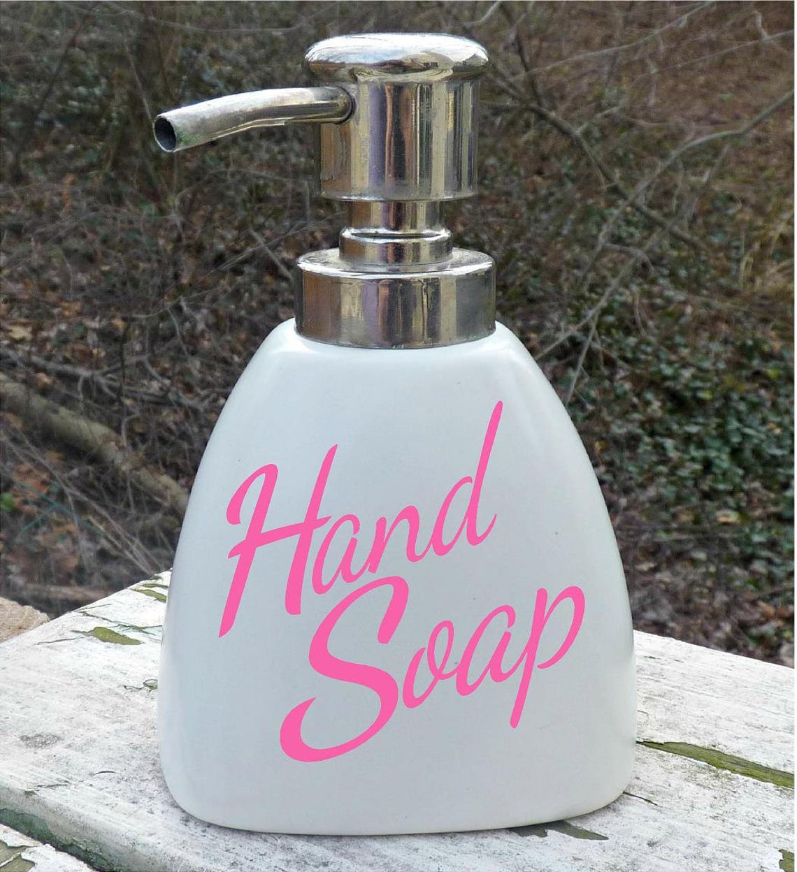 Hand Soap Labels Window Vinyl Decal Sticker 10862 Etsy