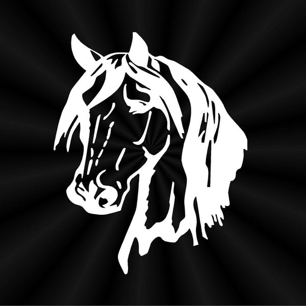 Horse Trailer Decal Etsy