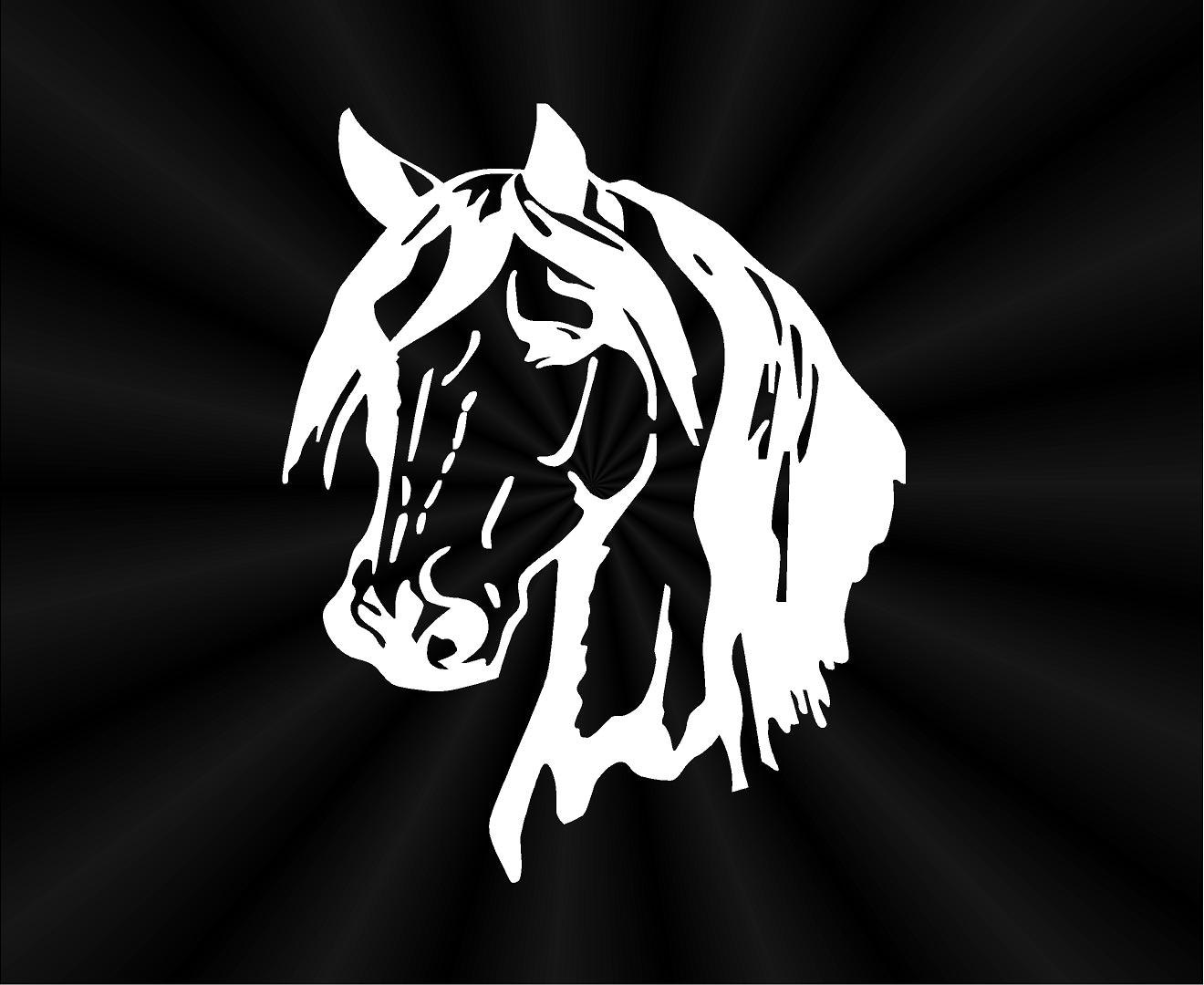 Horse Decals Trailer Car Truck Wall Vinyl Window Stickers Etsy