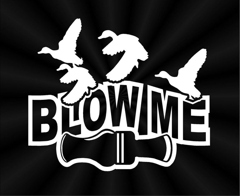 Duck Call Decals Car Window Vinyl Decal Sticker 10577 Etsy