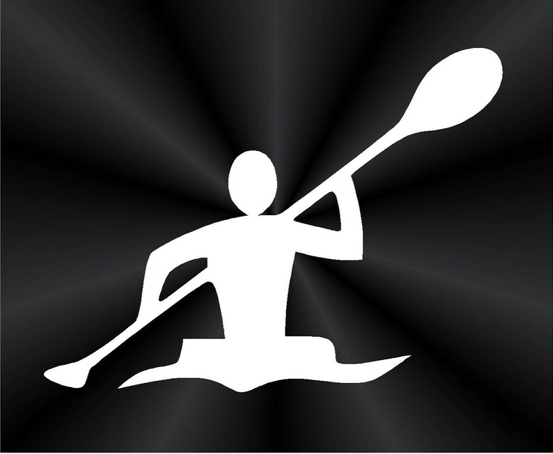 Kayak Decals Car Window Vinyl Decal Sticker 10888 Etsy