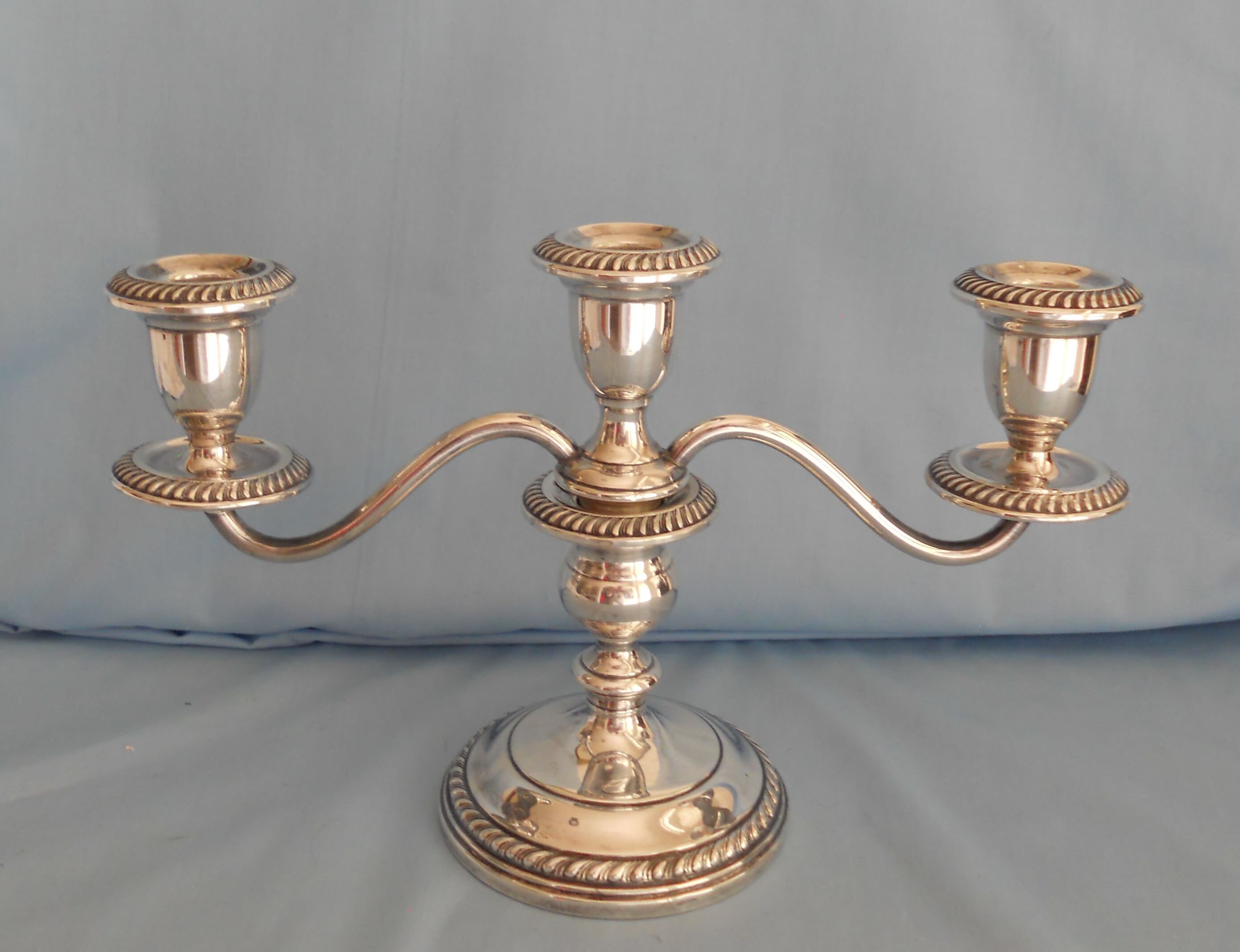 Gorham sterling silver candelabra 750 hot sale