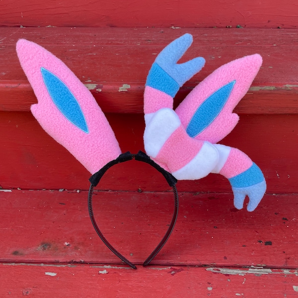 Sylveon Inspired Ears Headband Cosplay Costume Accessories