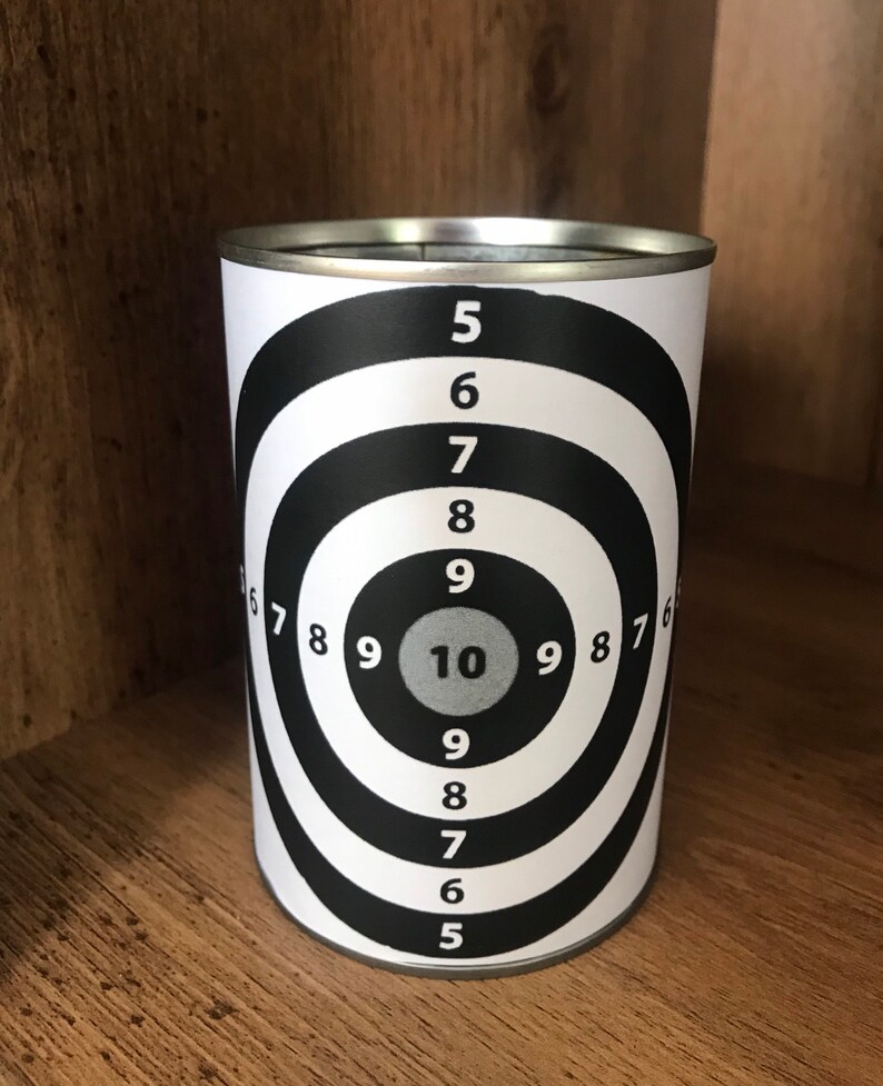 Tin can shooting targets For BB Gun or Pellet nerf Guns | Etsy