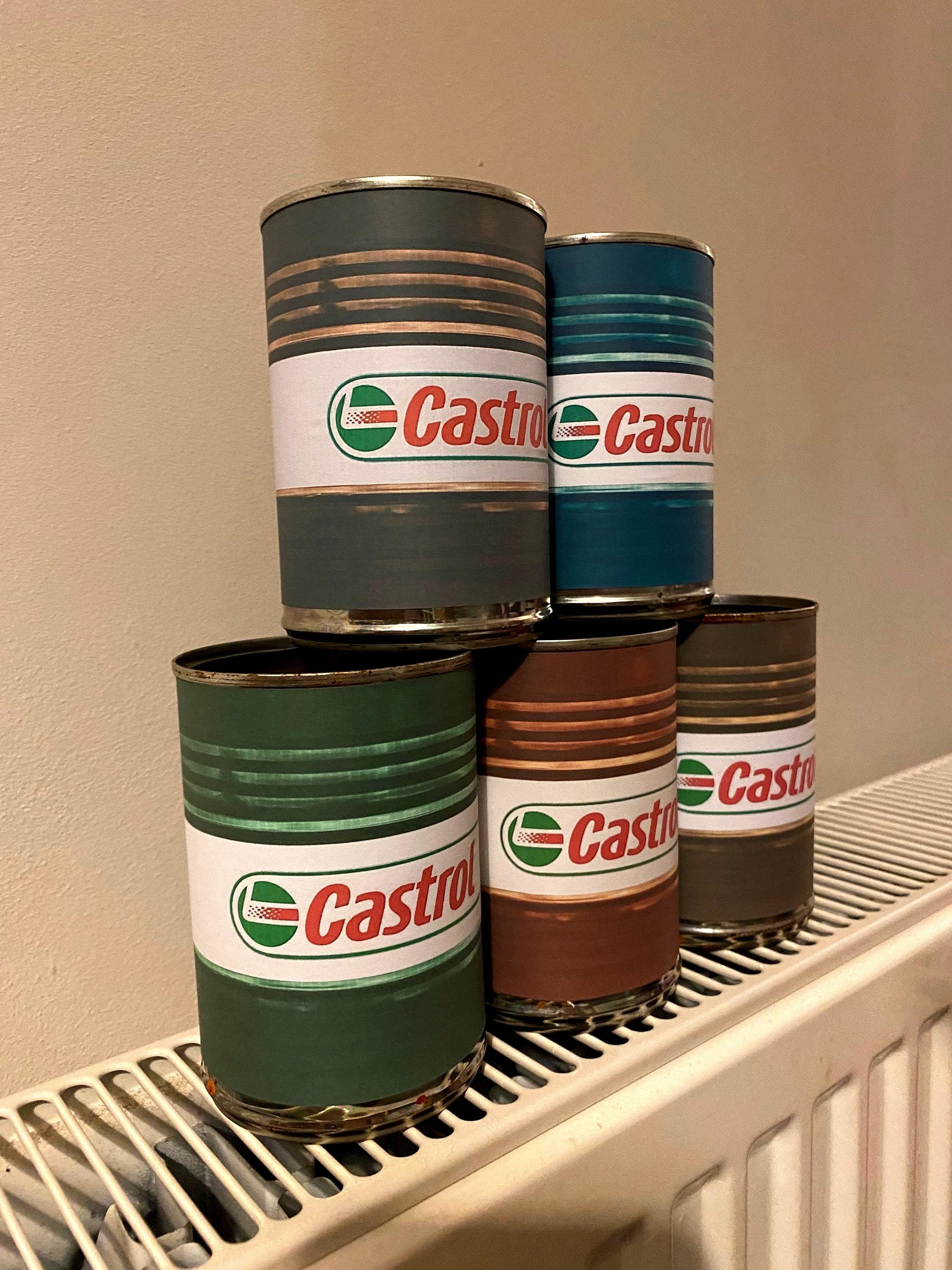 Castrol Oil Drum