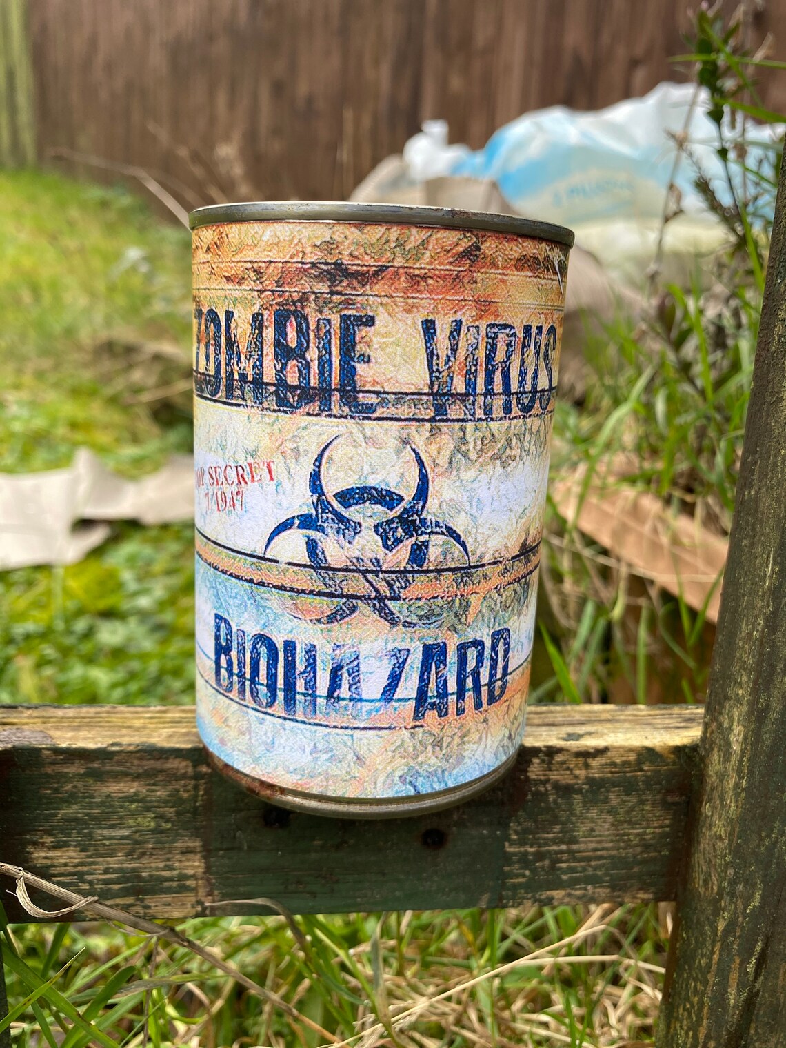 Toxic Hazard Waste Drum Printable Labels Instant Download Tin Etsy