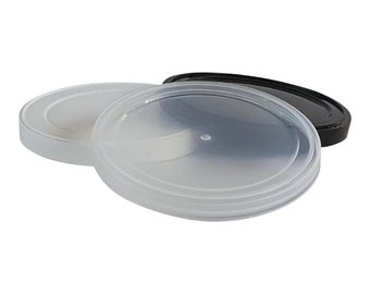 Tapas de plástico para latas, tapas para latas redondas, tapas para latas, latas enlatadas, tapas reutilizables y lavables para ollas, tapa pequeña para ollas, tapa para lata, sellos de almacenamiento