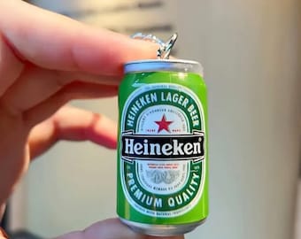 Mini Beer Can Keychain, Novelty Beer Lover Gift - Etsy