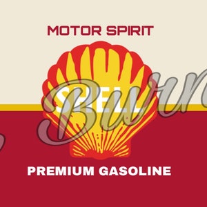 Motor Oil Labels Printable Instant Download Tin Can Label Prints for Garage Man Cave Decor Oil ...