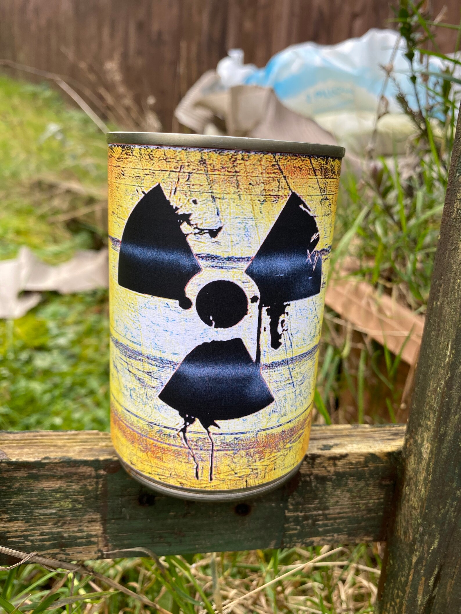 Toxic Hazard Waste Drum Printable Labels Instant Download Tin Etsy
