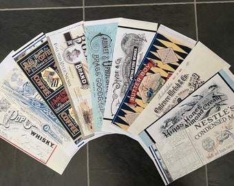 Etykiety na puszki po jedzeniu w stylu vintage: wystrój w stylu western