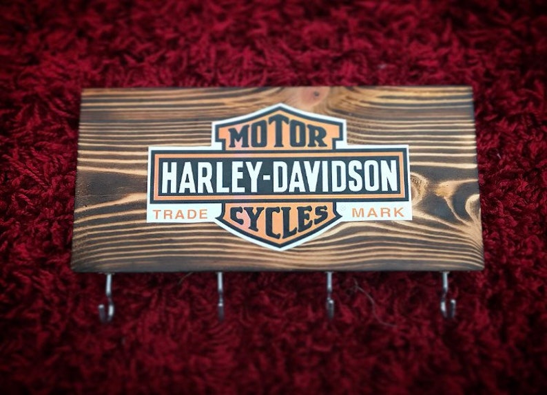 Harley Davidson key hanger / Rack Etsy
