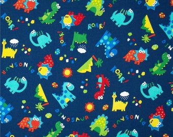 Marcus Fabrics Dinosaur Flannel (Half metre)