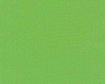 Robert Kaufman Kona Solids Botanical Green (Half metre)