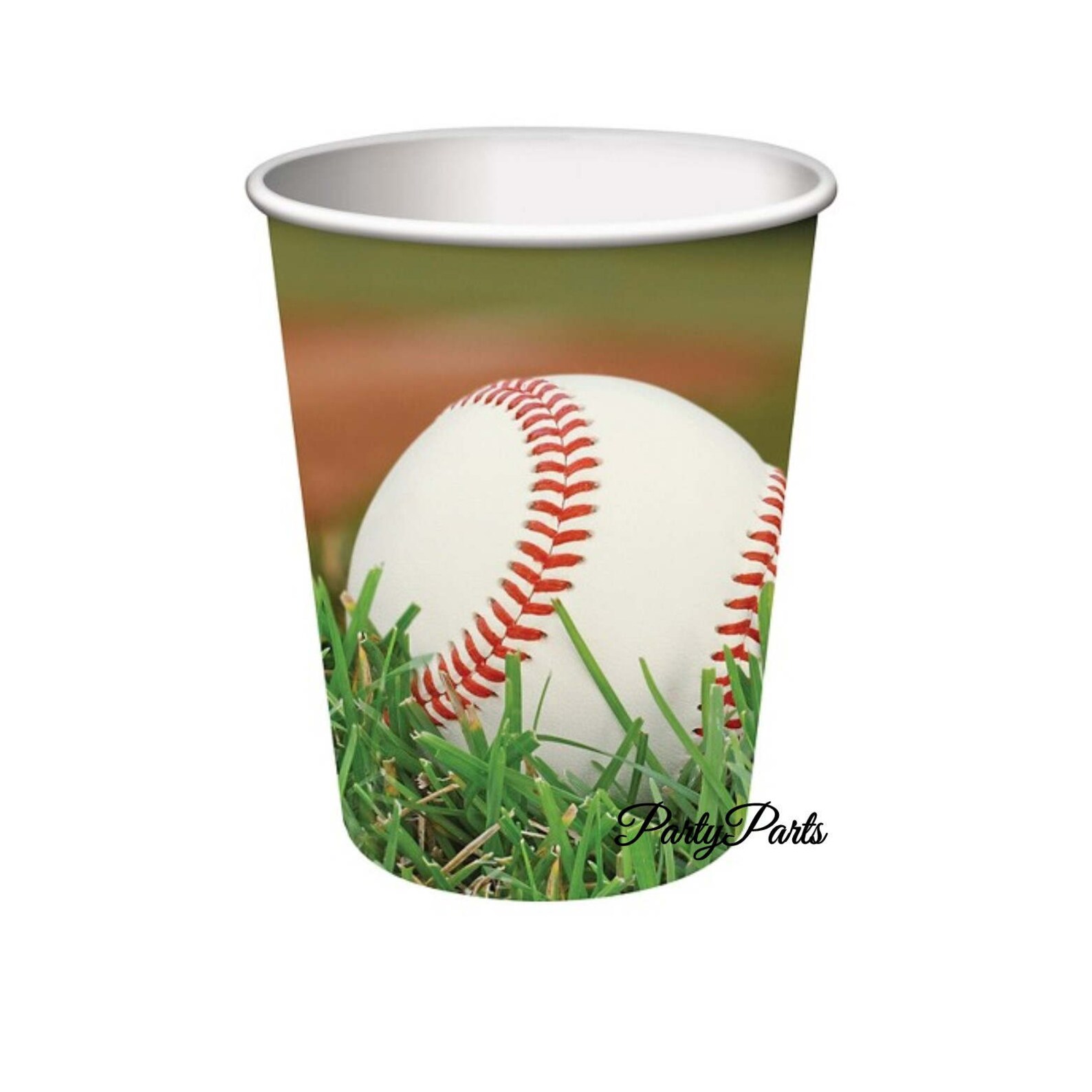 Baseball cups paper party cups sports birthday supplies Etsy