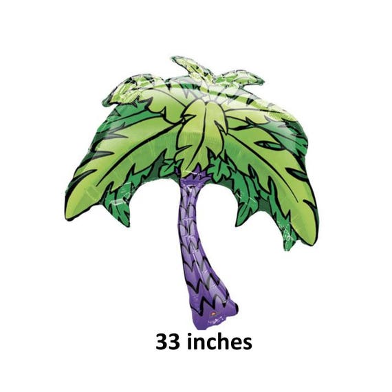 Palm Tree Balloon Luau Party Decorations Tropical Decor