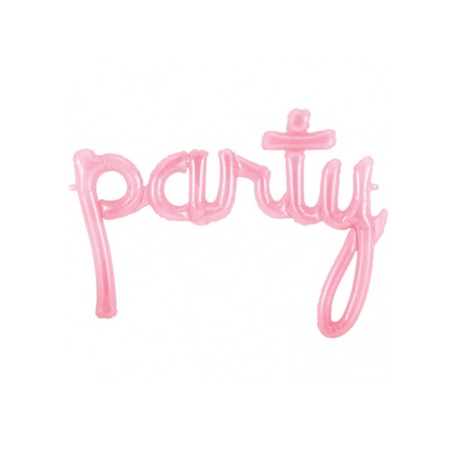 Pink Party Word Balloon Bachelorette Decorations Sweet 16 Etsy