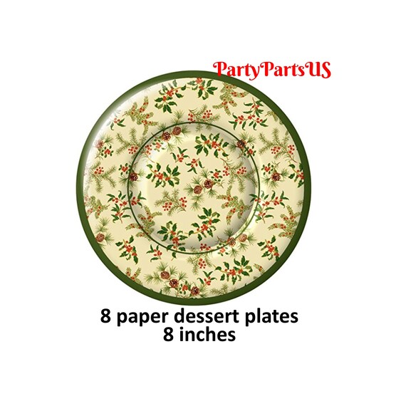 Featured image of post Christmas Dessert Plates Paper Shop for dessert plates paper online at target
