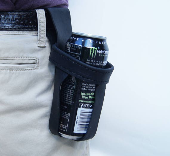 ORIGINAL Handmade Leather Water Bottle Holder – Compact