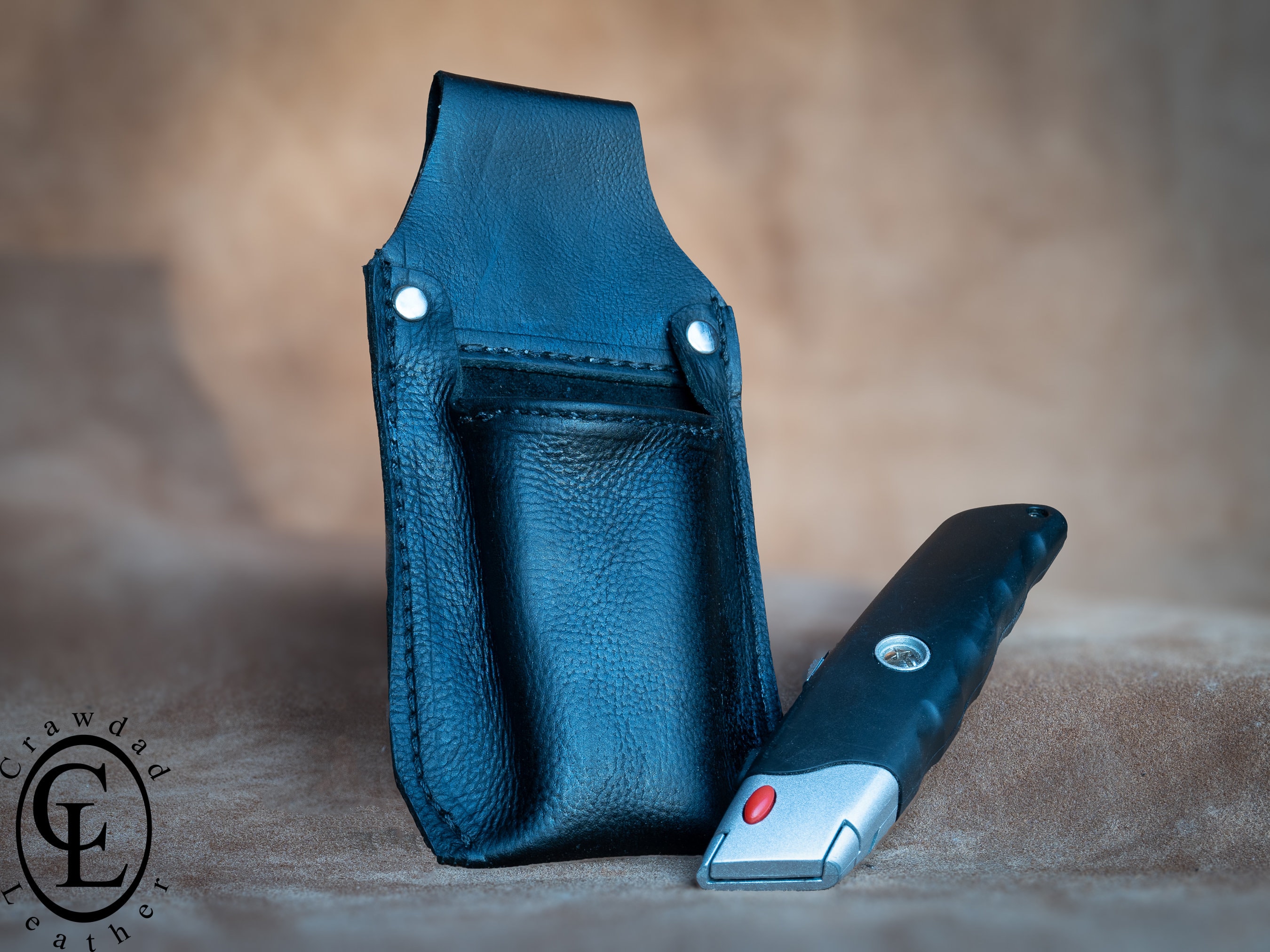 Box Cutter Holster Genuine Leather Box Cutter Included Gift Etsy
