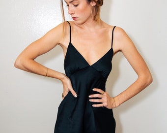 slip pajama dress