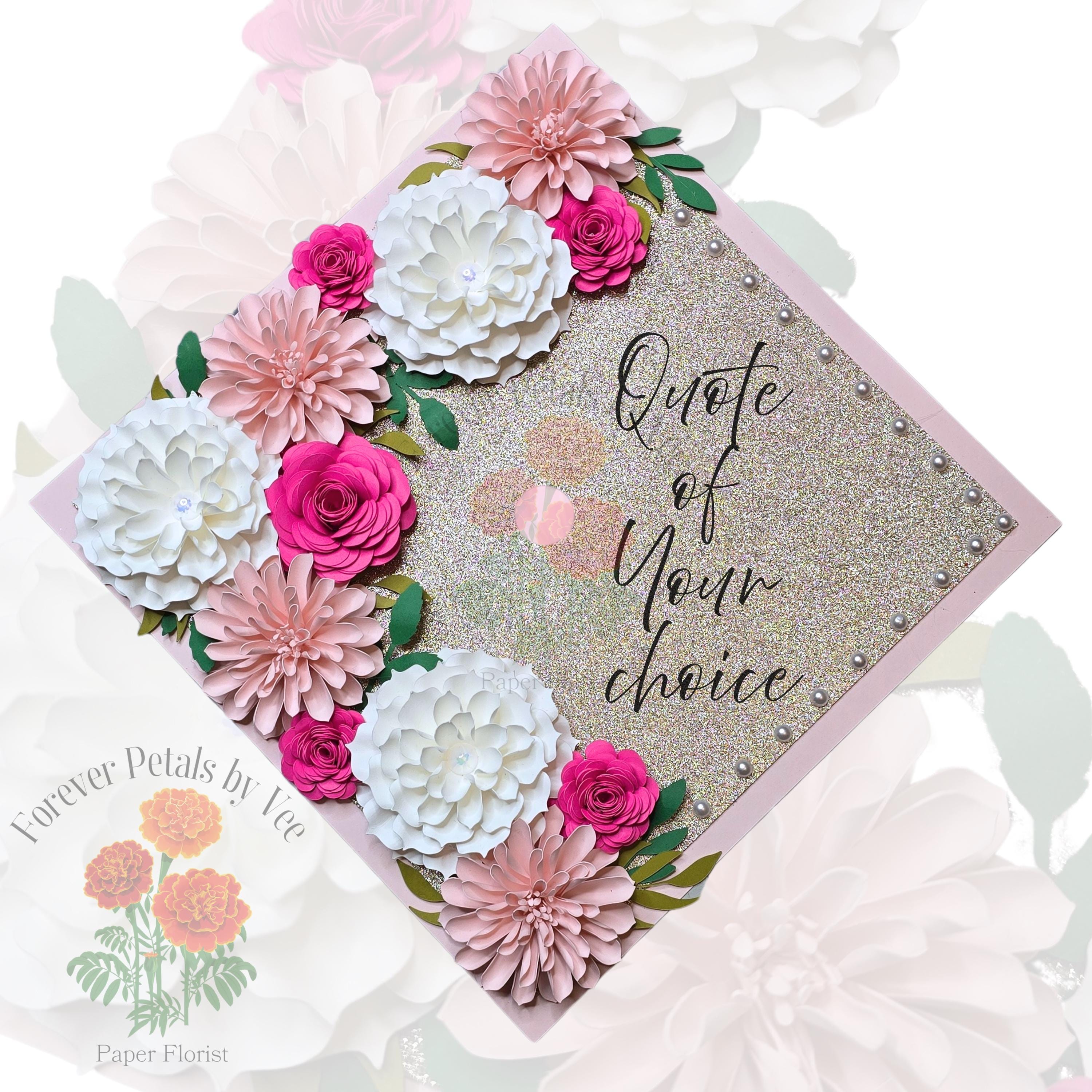 Rosie Graduation Cap Design/graduation Topper - Etsy