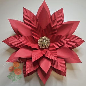 PDF/PNG 2020 Poinsettia Template * Digital *