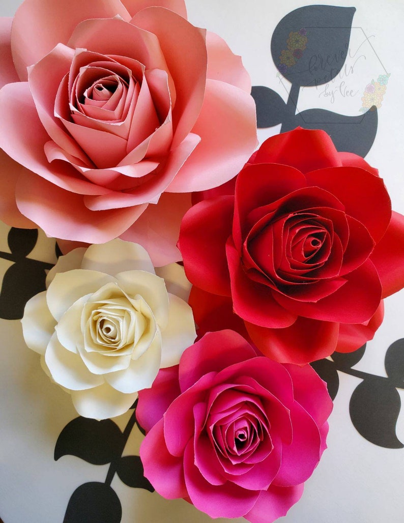 PDF/PNG Ava Rose Template DIGITAL Etsy