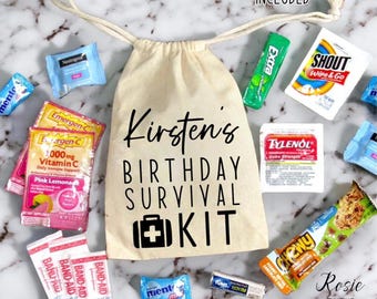 Bolsa para fiesta de 21 cumpleaños, regalo para 21 cumpleaños, kit para fiesta de cumpleaños, Twenty One, bolsa para fiesta