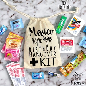 Mexico Birthday Kit, Mexico Birthday Party, Mexico Birthday Party Pouch Bag, Party Pouch