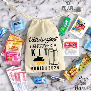 Oktoberfest Party Kit, Oktoberfest Party Supplies, Oktoberfest Party Pouch, Munich Kit
