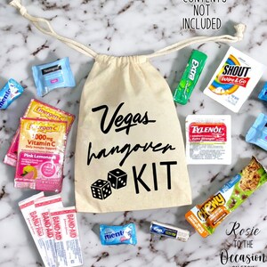 Vegas Party Kit, Bachelorette Party, Bachelor Party, Custom Party Pouch, Las Vegas Bachelorette, Vegas Trip