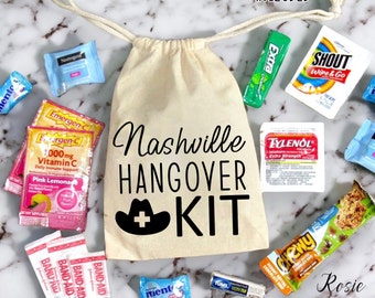 Nashville Hangover Kit, Bachelorette Party, Bachelor Party, Hangover Kit, Nashville Bachelorette, Nashville Trip