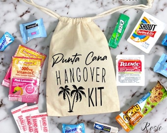 Punta Cana Kit, Junggesellinnenabschied Kit, Punta Cana Bachelorette, Punta Cana Mädchen Reise, Dominikanische Republik Kit, Party Beutel