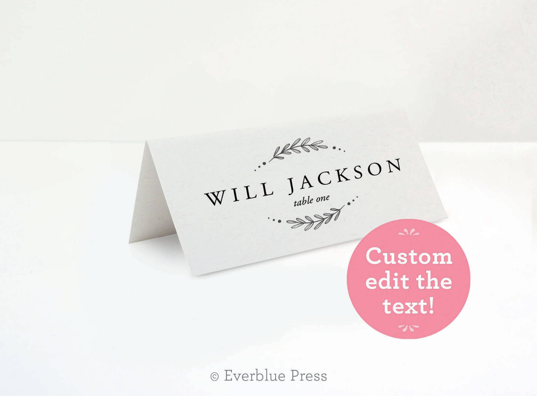 Printable Folding Place Card PDF Instant Download Editable Etsy printable-folding-place-card-pdf-instant-download-editable-etsy
