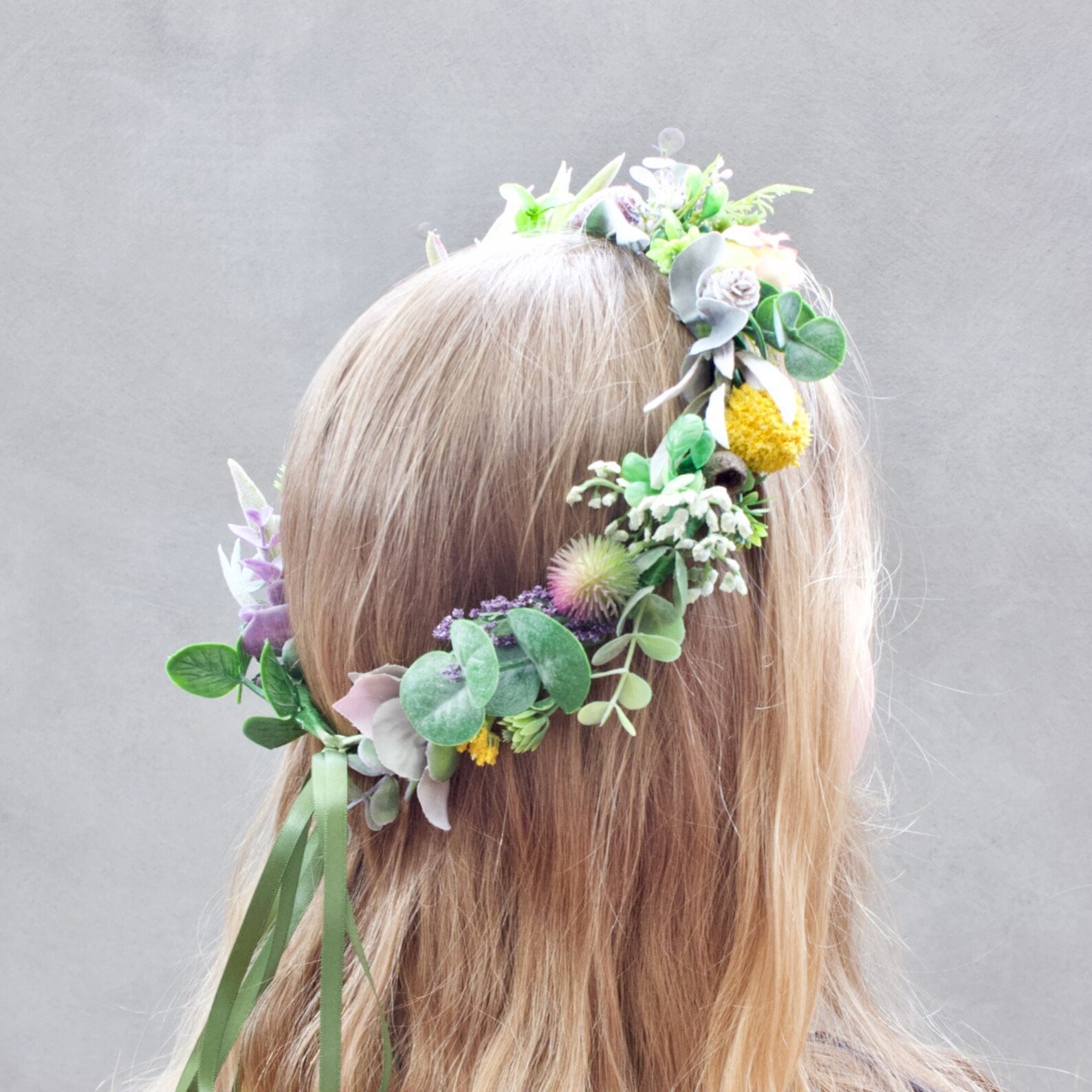 Flower Crown Australian Native Custom Colours Wedding Silk Etsy Australia