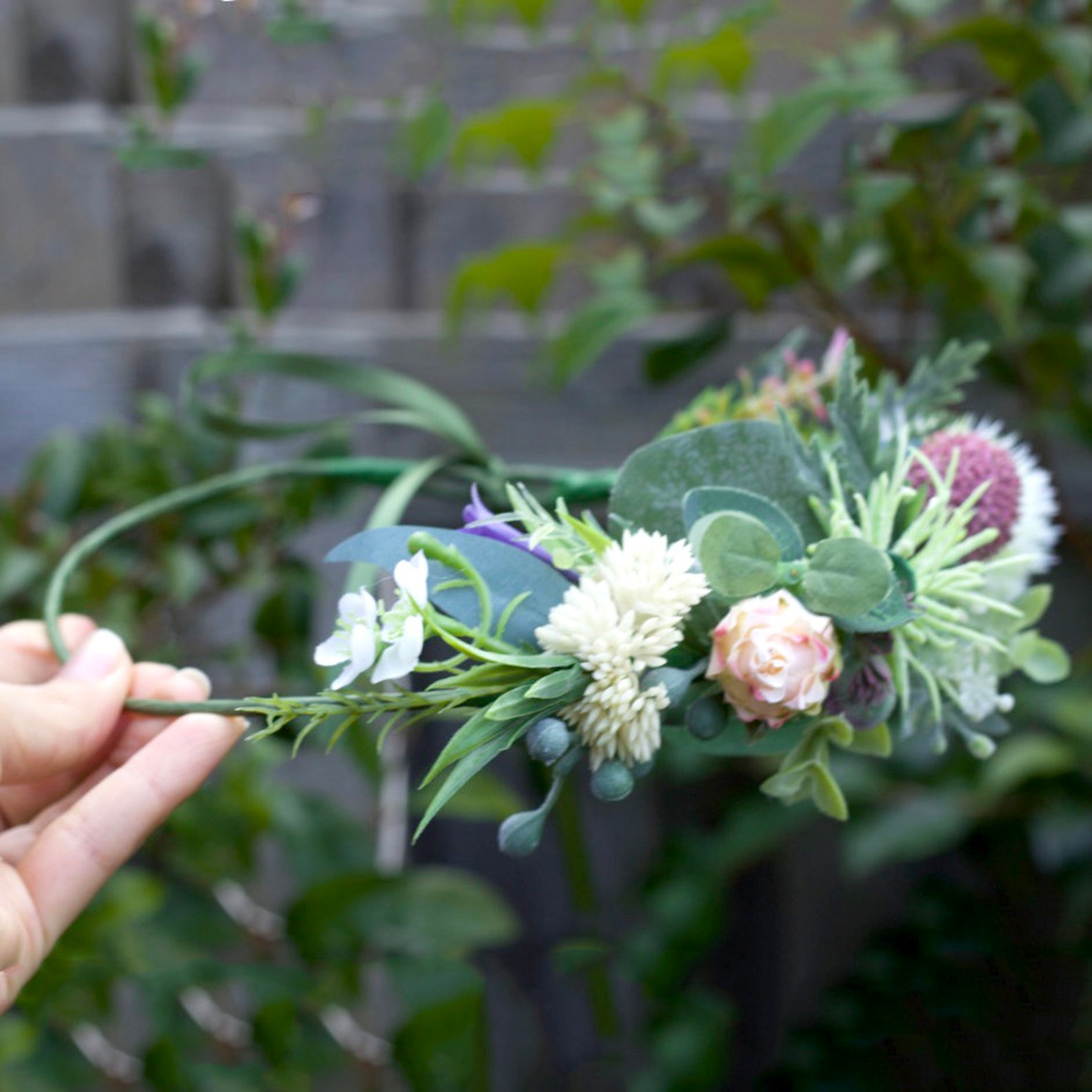 Flower Crown Australian Native Custom Colours Neutral Natural Etsy Australia