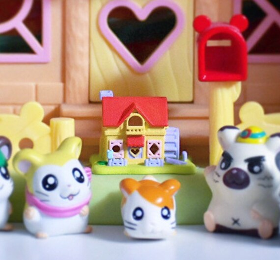 hamtaro house playset