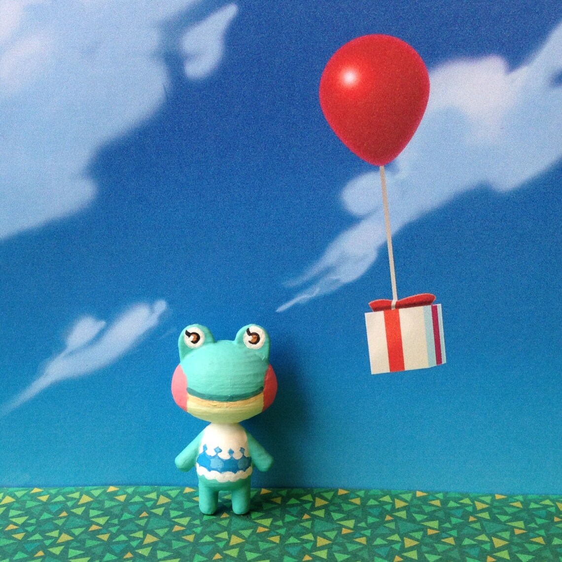 Animal Crossing Miniature Lily Villager Etsy